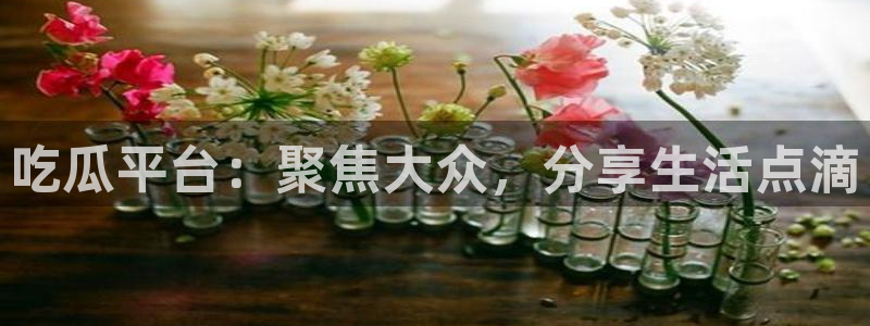 吃瓜网官网:吃瓜平台:聚焦大众,分享生活点滴